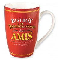 Mug BISTROT DES AMIS Natives déco rétro vintage