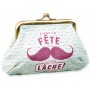 Porte-monnaie MOUSTACHE Natives déco rétro vintage