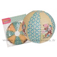Lanterne papier JOLIE PETITE FRIMOUSSE Natives déco rétro vintage