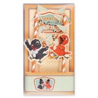 Kit de décoration pour gâteau LES POIDS PLUMES Natives déco rétro vintage