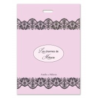 Pochette parfumée LES CHARMES DE MÉLANIE Amélie et Mélanie Lothantique