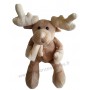 Peluche doudou Elan beige