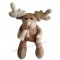 Peluche doudou Elan beige