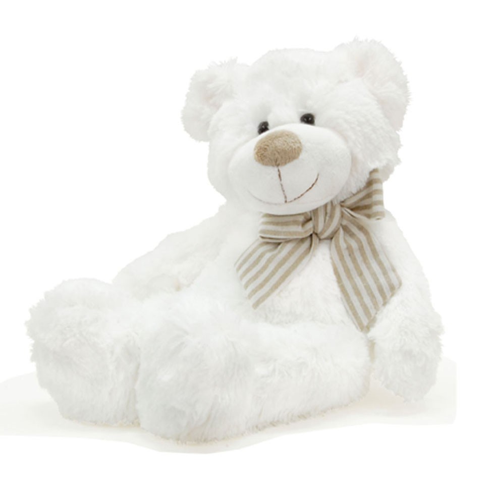 grande peluche ours blanc