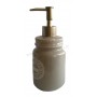 Distributeur de savon liquide céramique grise Salle de bain Provence