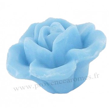 Savon en forme de rose bleu 125g