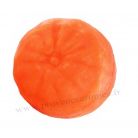 Petit savon en forme de mandarine