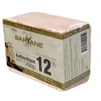 Pain Savon d' Alep 12% Laurier Saryane 200g