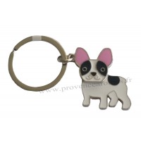 Porte-clés chien métal