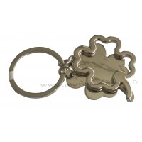 Porte clés Trèfle porte-clé métal