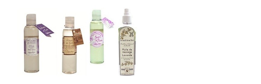 Huile parfumé pour massage
