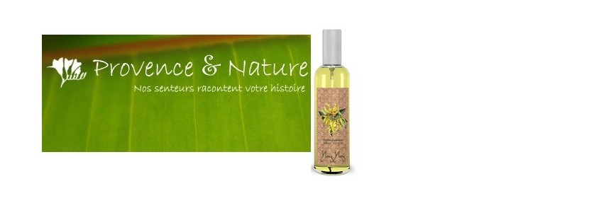 Parfums d'ambiance vaporisateur Provence et Nature