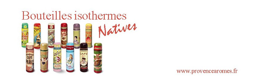 Thermos Natives déco rétro vintage