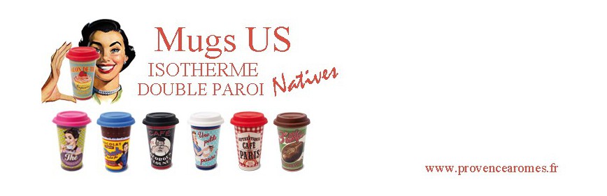 Mugs US Natives déco rétro vintage