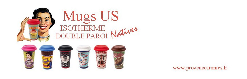 Mugs US Natives déco rétro vintage