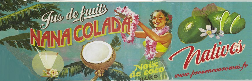 NANA COLADA Natives déco rétro vintage