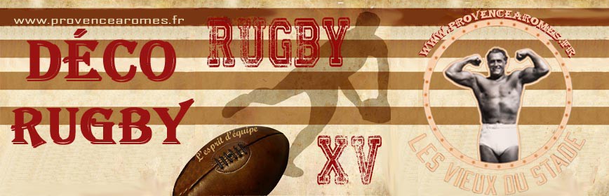 Tablier de cuisine Rugby Rouge - Esprit Rugby