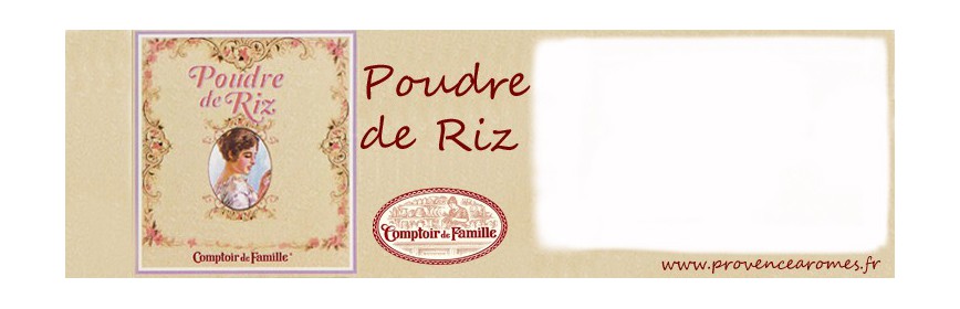 Collection Poudre de riz Comptoir de Famille