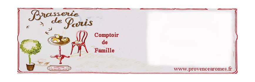BISTROT DE PARIS Comptoir de Famille déco rétro de Charme 