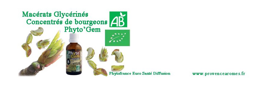 PHYTO'GEM Macérats Concentrés de bourgeons Bio