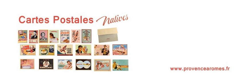 Cartes Postales Natives déco rétro vintage humoristique