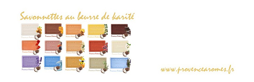 Savon de Marseille au Beurre de karité savonnette 100g 