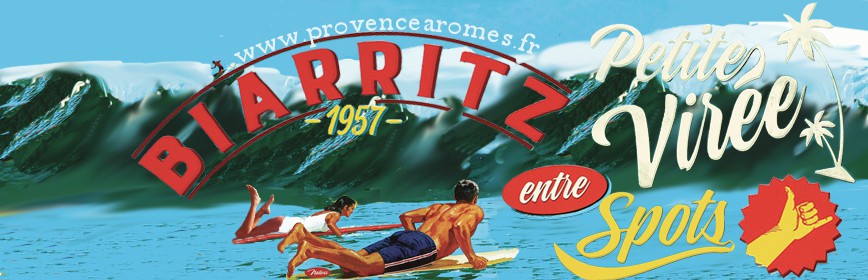 PETITE VIRÉE ENTRE SPOTS BIARRITZ SURF Natives déco rétro vintage