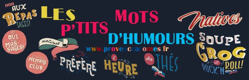 Les P'TITS MOTS d'HUMOUR Natives déco rétro vintage