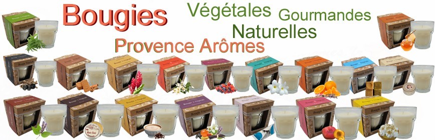 Bougies Gourmandes Provence Arômes