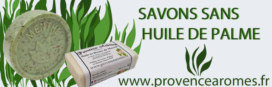 Savons sans Huiles de Palme